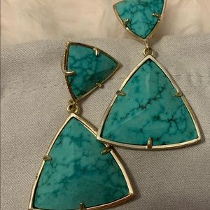 EEUC - Kendra Scott Turquoise Earrings
